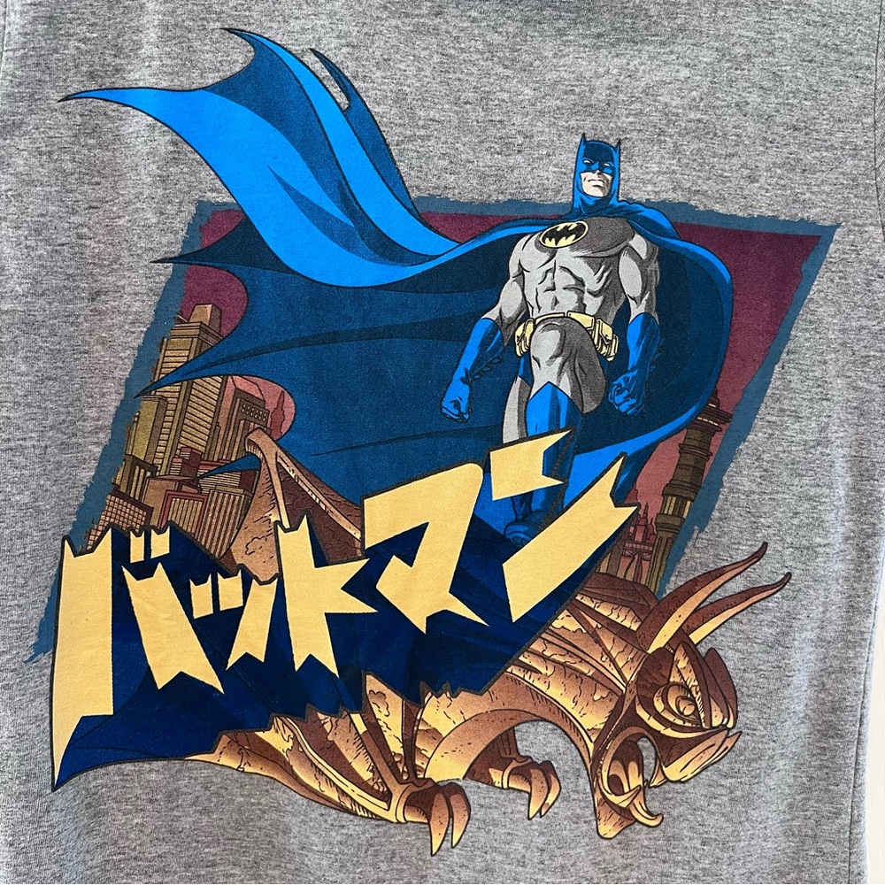 BATMAN Official DC Comics Women's Japan Graphic Dark Knight T-Shirt Size Small